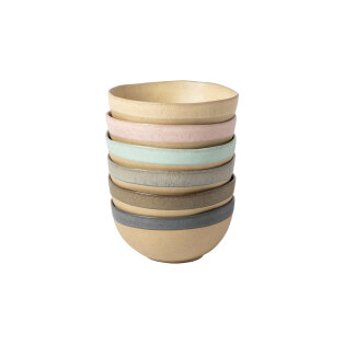 Day and Age Arenito Latte/Cereal Bowls - Multicolour