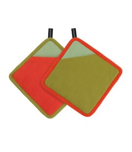 Day and Age Potholder Set - Berry
