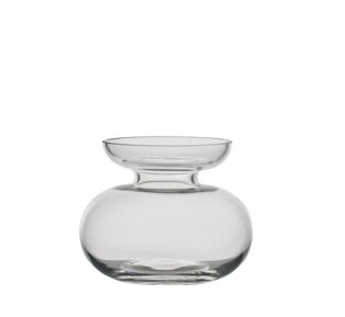 Day and Age Inu Mini Vase - Clear
