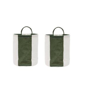 Day and Age Kara Storage Basket - Small (Dark Green)