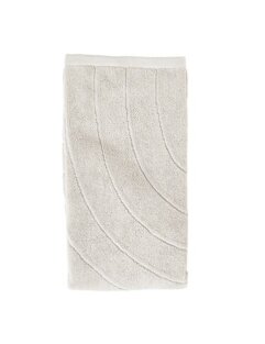 Day and Age Time Hand Towel - Soft Grey