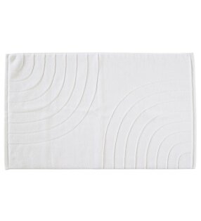 Day and Age Time Bath Mat - White