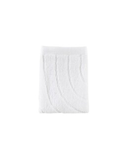 Day and Age Time Face Cloth - White