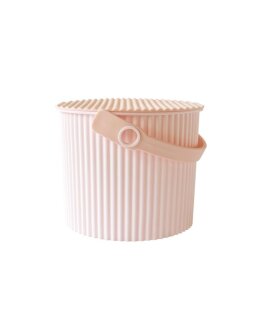 Day and Age Omnioutil Macaron Bucket with Lid - Peach (4 Ltr)