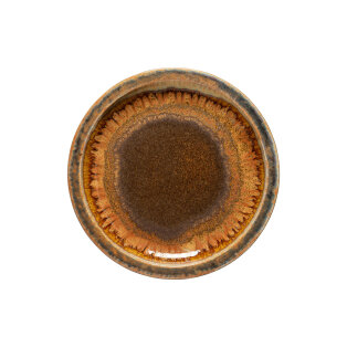 Day and Age Poterie Dinner Plate - Mocha (26cm)