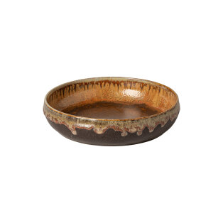 Day and Age Poterie Pasta Bowl - Mocha (22cm)