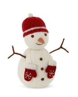 Day and Age Big Snowman with Red Hat & Mittens