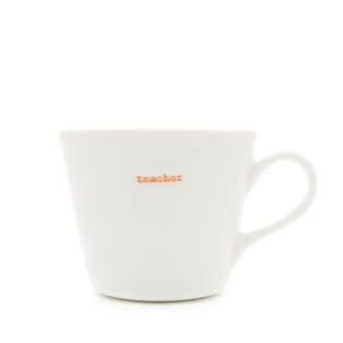 Day and Age Bucket Mug - teacher