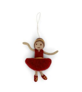 Day and Age Ballerina in Red Dress