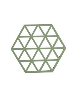 Day and Age Triangles Trivet - Rosemary