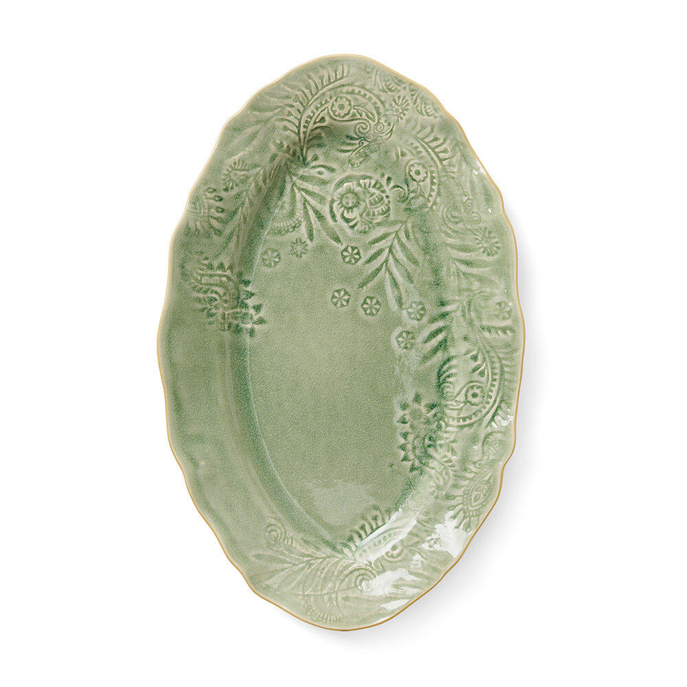 Small Oval Dish - Antique | Sthal - Ceramics | Day and Age | New Zealand