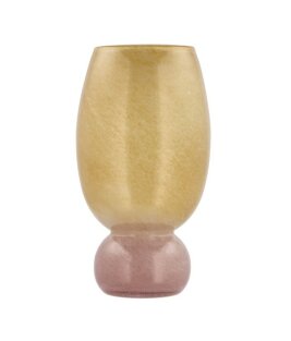 Day and Age Styles Vase - Pink/Yellow