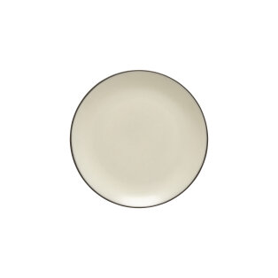 Day and Age Stacked Organic Salad Plate - Salt