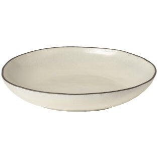 Day and Age Stacked Organic Serving Bowl - Salt