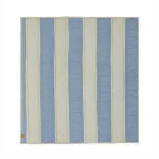 Day and Age Striped Quilted Blanket